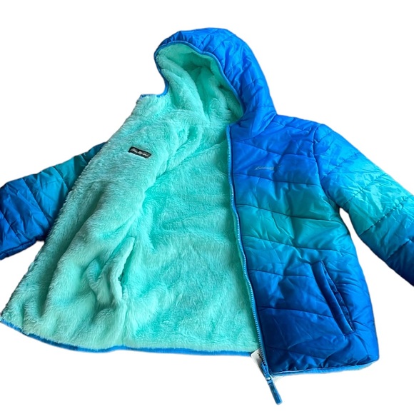 Eddie Bauer - Girls’ Reversible Winter Jacket - Picture 5 of 6